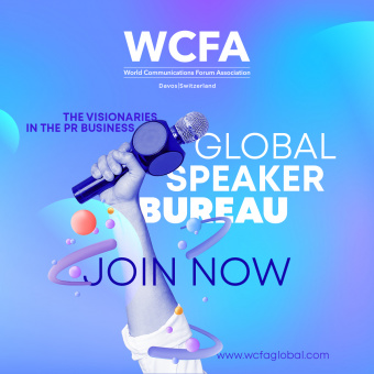 Join WCFA Speaker Bureau - the New Business Platform for PR Experts Gl...