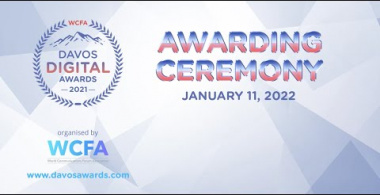Awarding Ceremony of Davos Digital PR Awards 2021