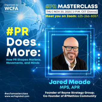 Masterclass with Jared Meade – November 20, 2 PM CET, Zoom