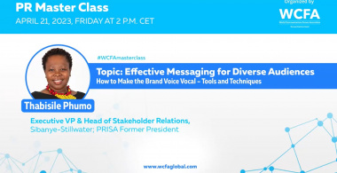 PR Masterclass On Effective Messaging for Diverse Audiences