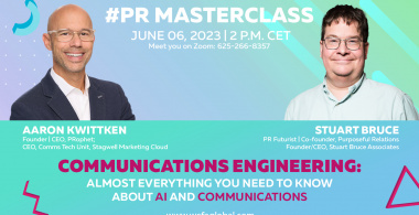 PR Masterclass on AI & Communications – June 6, 2023