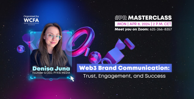 Masterclass: Web3 Brand Communication with Denisa Juna